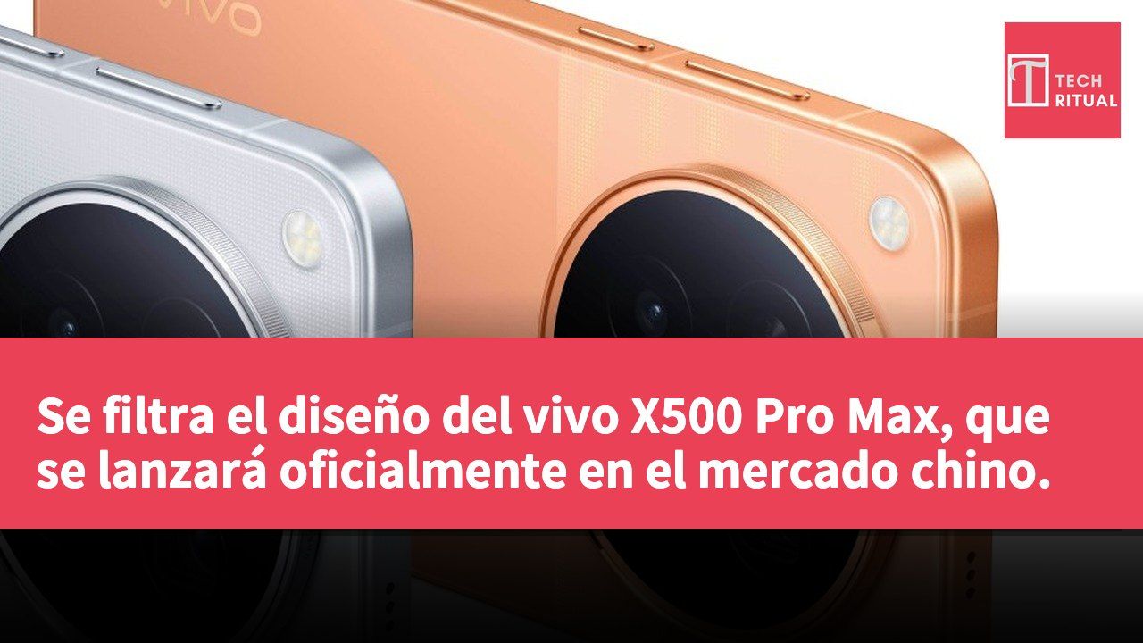 Se filtra el diseño del vivo X500 Pro Max, que se lanzará oficialmente en el mercado chino.