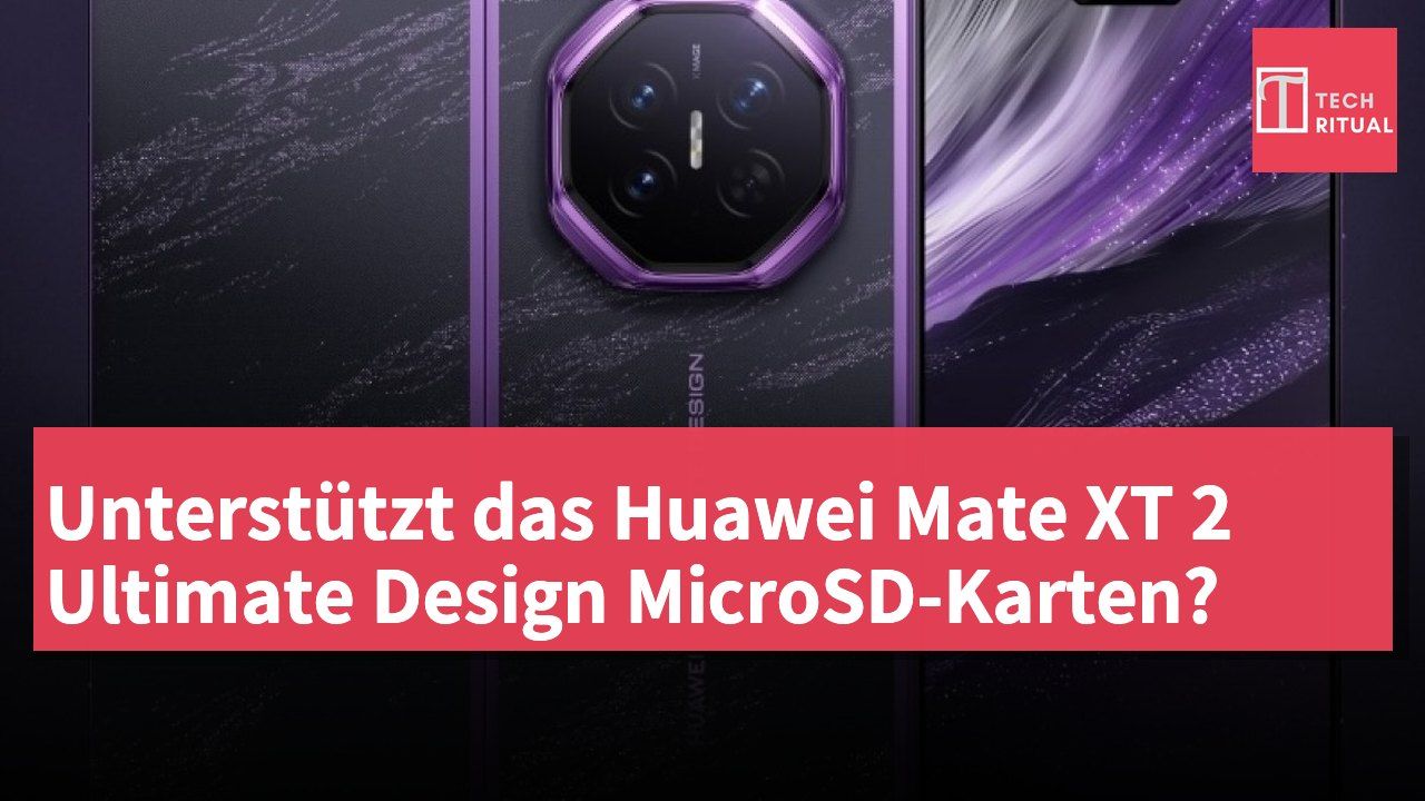 Unterstützt das Huawei Mate XT 2 Ultimate Design MicroSD-Karten?