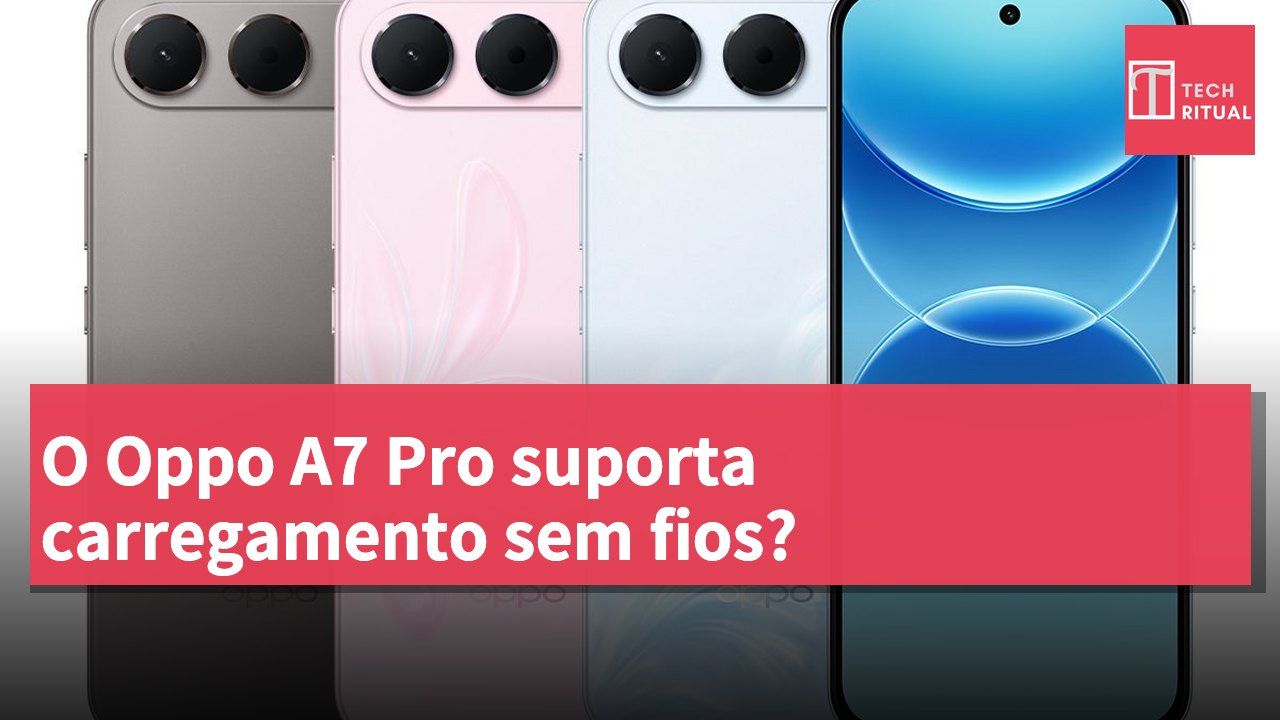 O Oppo A7 Pro suporta carregamento sem fios?