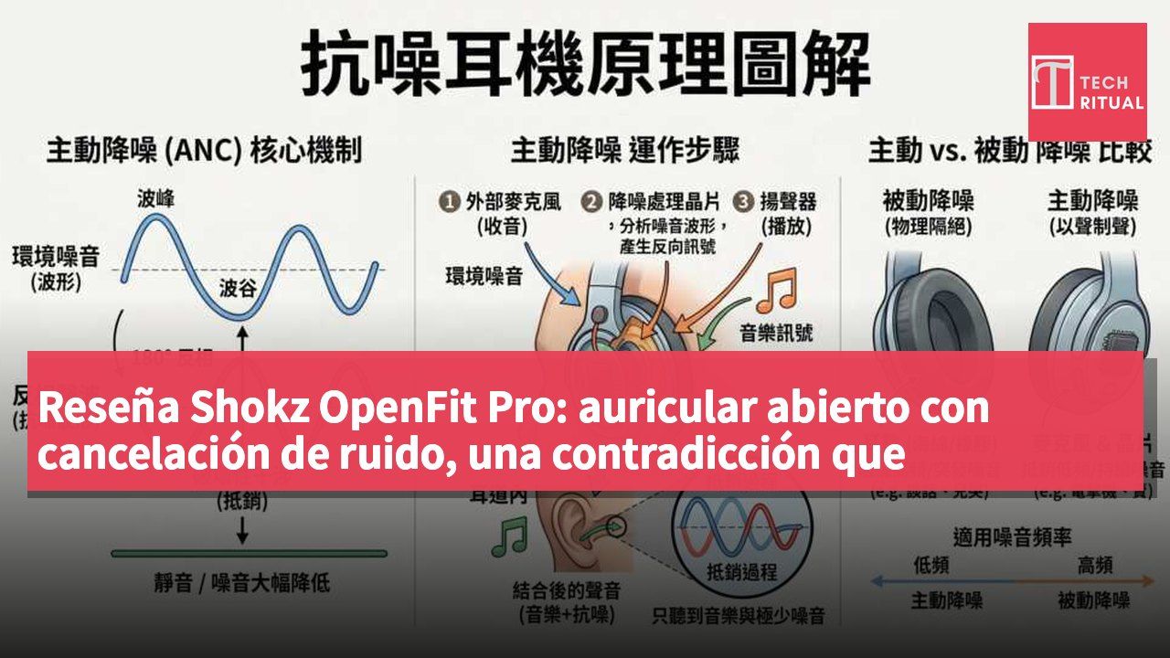 Reseña Shokz OpenFit Pro: auricular abierto con cancelación de ruido, una contradicción que sorprendentemente funciona muy bien