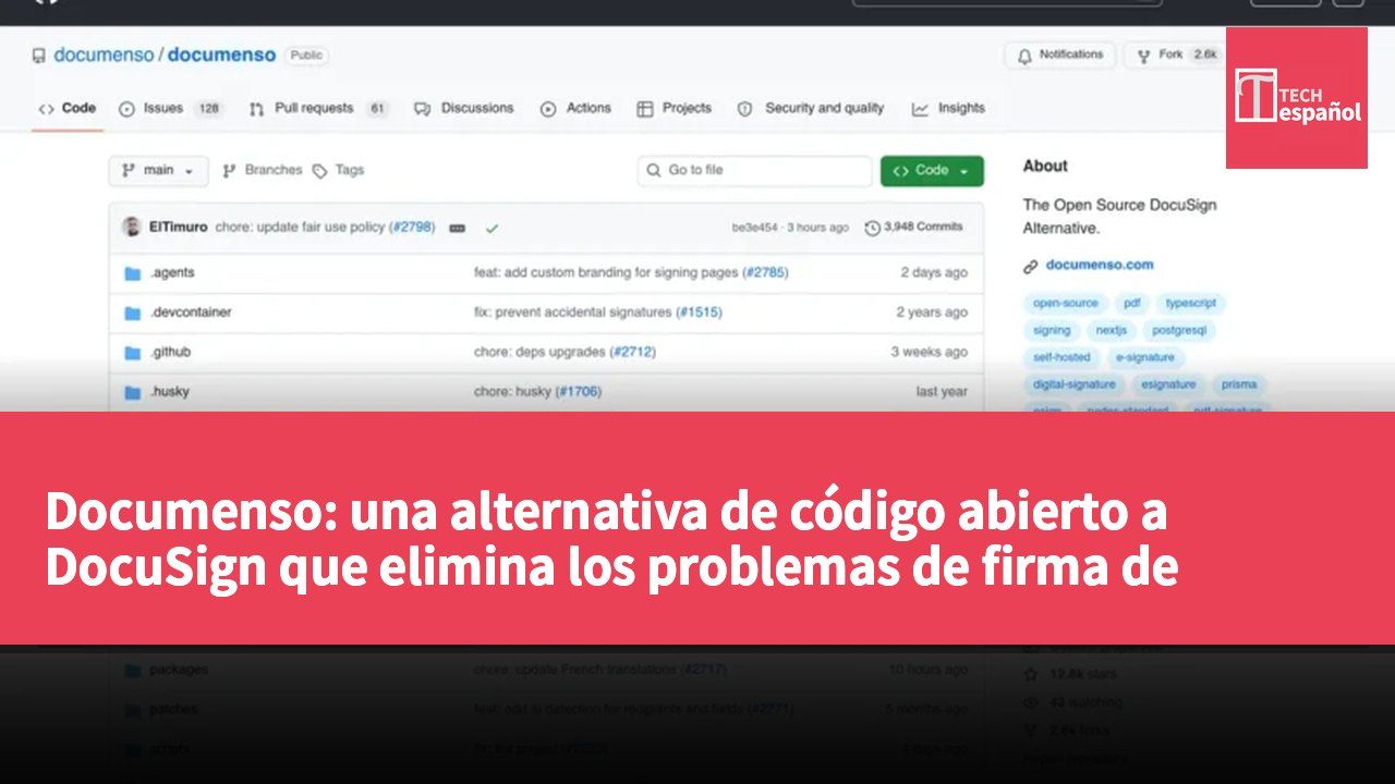 Documenso: una alternativa de código abierto a DocuSign que elimina los problemas de firma de documentos empresariales