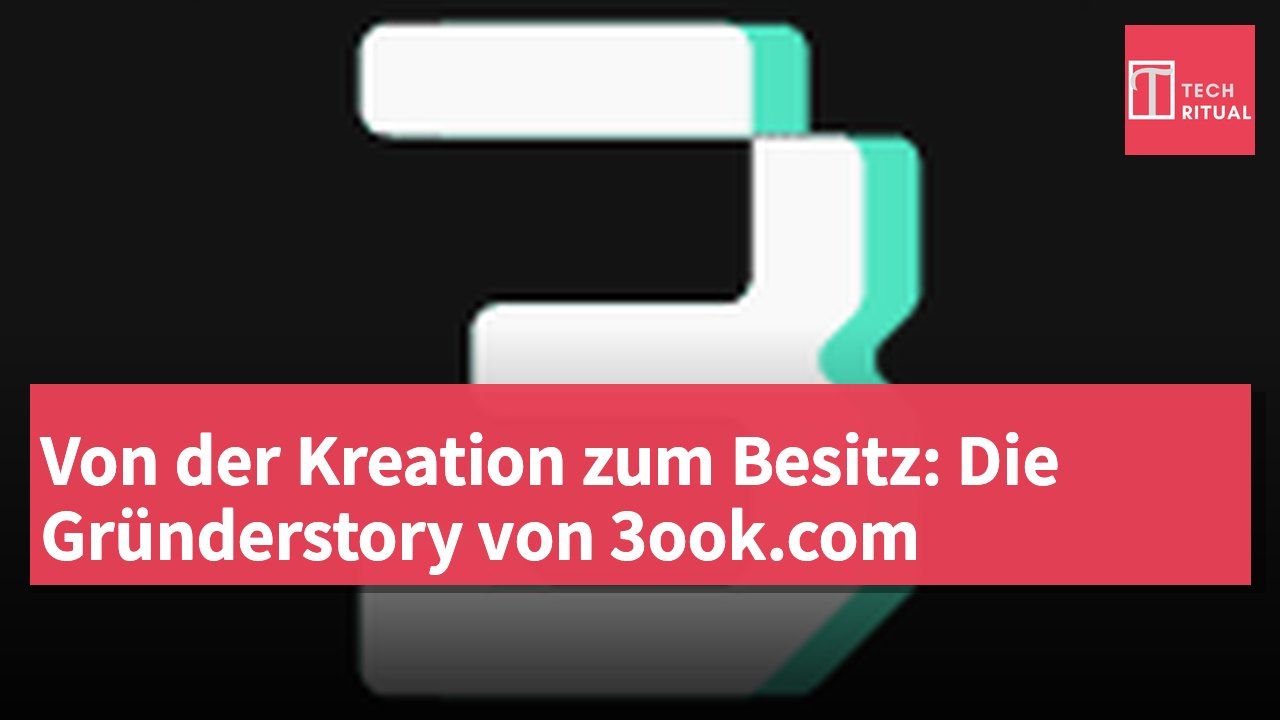 Von der Kreation zum Besitz: Die Gründerstory von 3ook.com