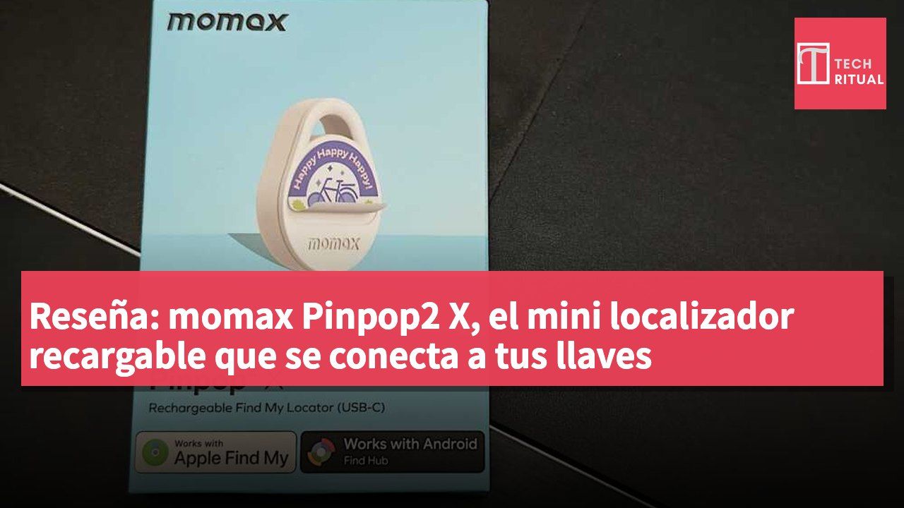 Reseña: momax Pinpop2 X, el mini localizador recargable que se conecta a tus llaves