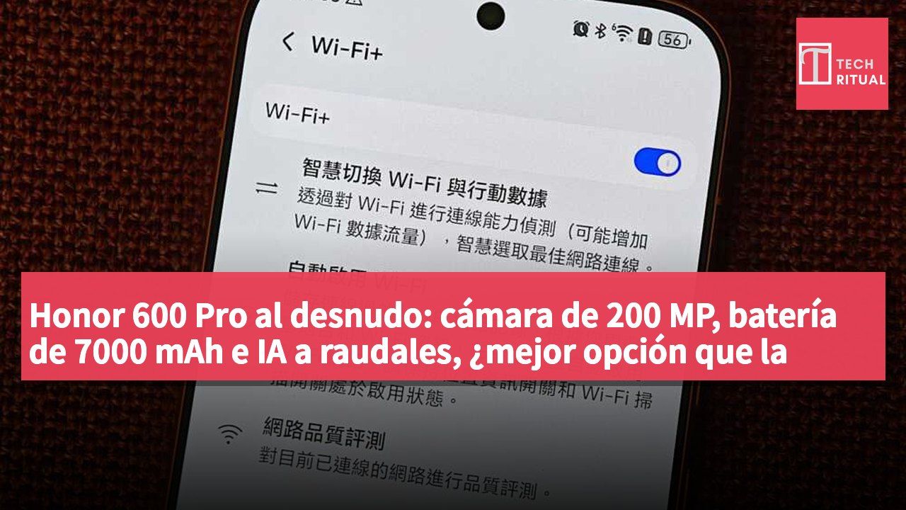 Honor 600 Pro al desnudo: cámara de 200 MP, batería de 7000 mAh e IA a raudales, ¿mejor opción que la serie A de Samsung?