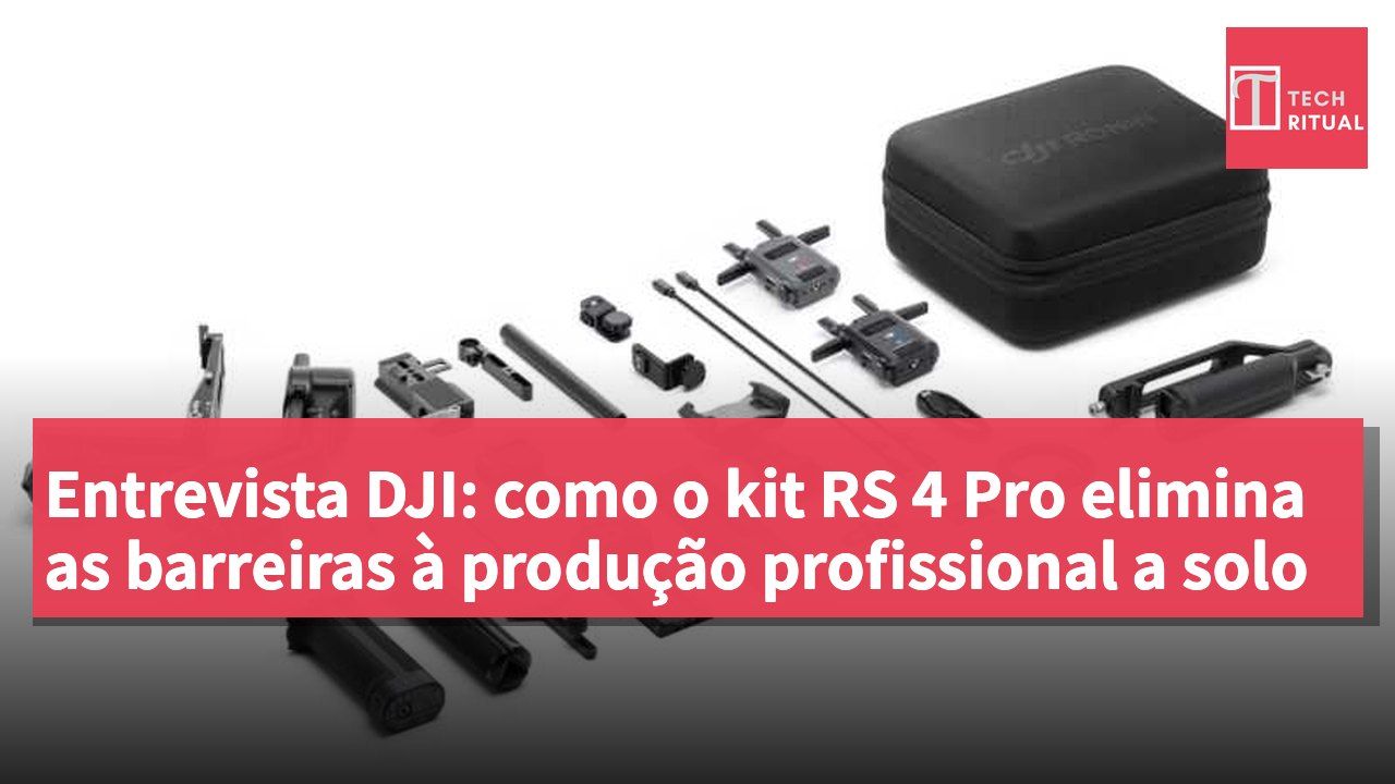 Entrevista DJI: como o kit RS 4 Pro elimina as barreiras à produção profissional a solo
