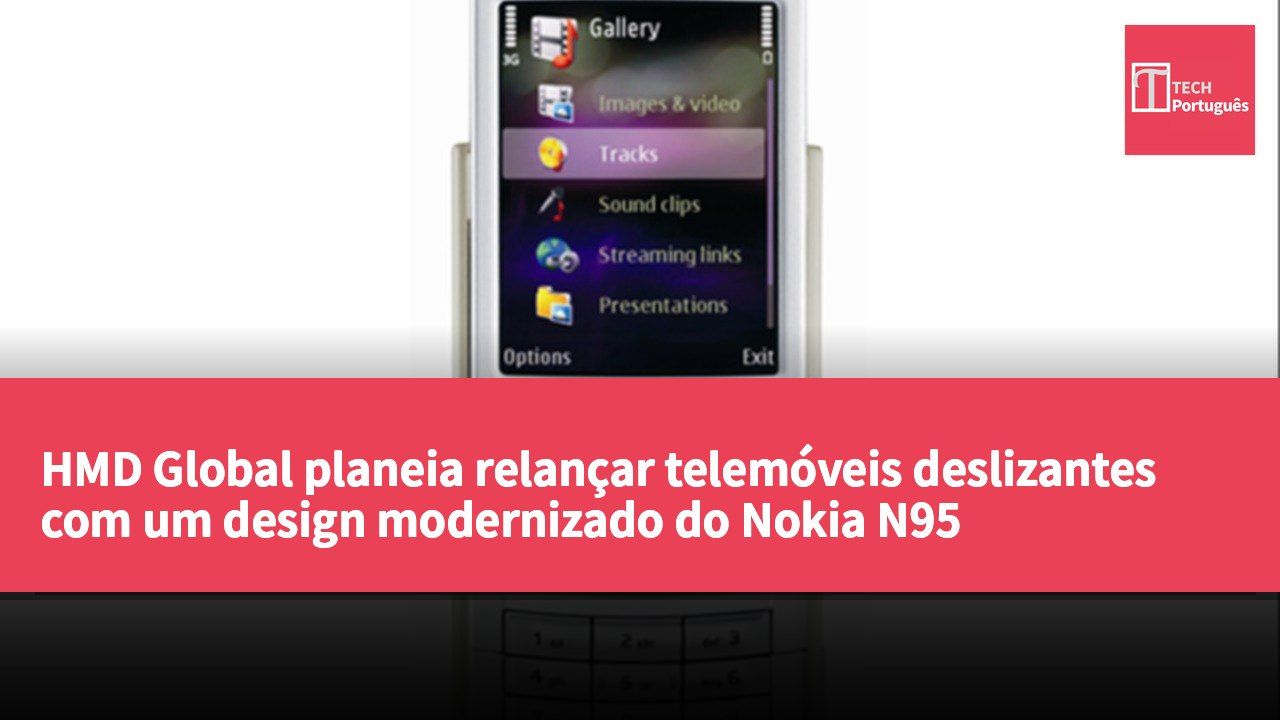 HMD Global planeia relançar telemóveis deslizantes com um design modernizado do Nokia N95