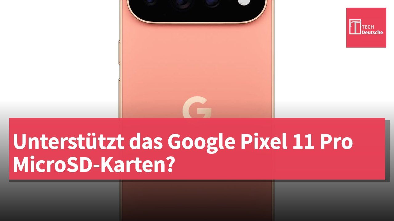 Unterstützt das Google Pixel 11 Pro MicroSD-Karten?