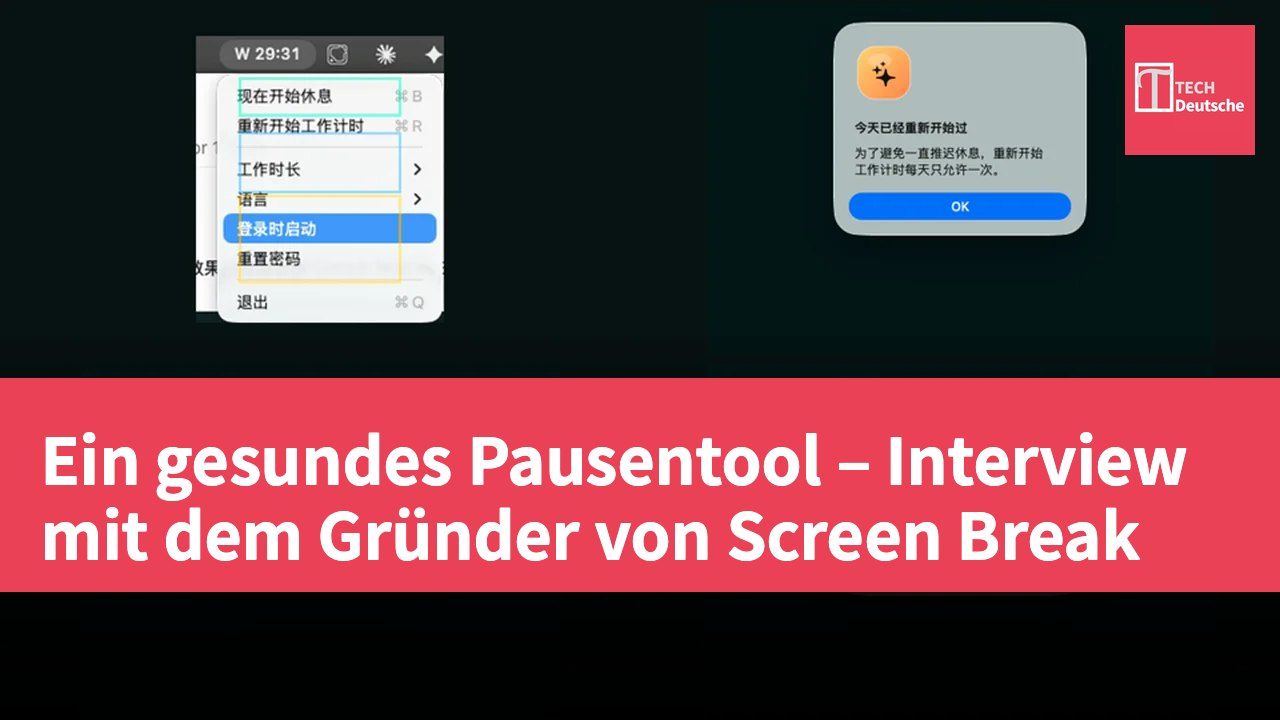 Ein gesundes Pausentool – Interview mit dem Gründer von Screen Break