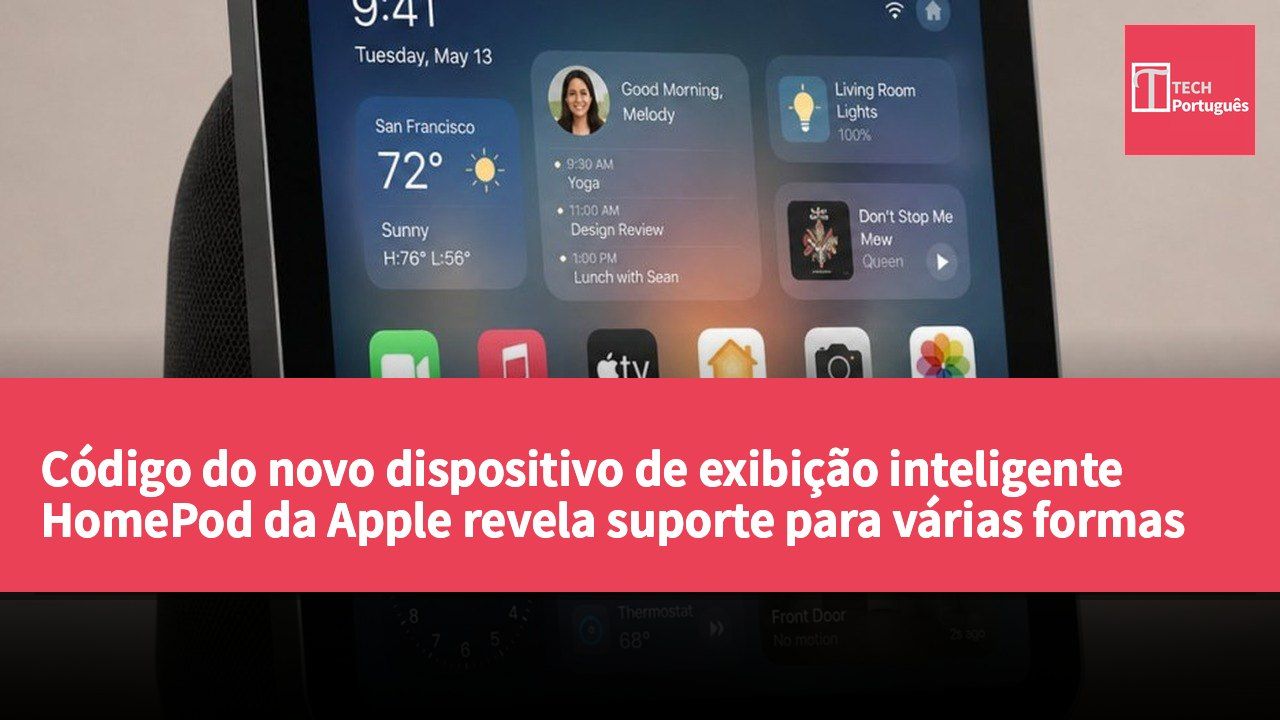 Código do novo dispositivo de exibição inteligente HomePod da Apple revela suporte para várias formas de instalação