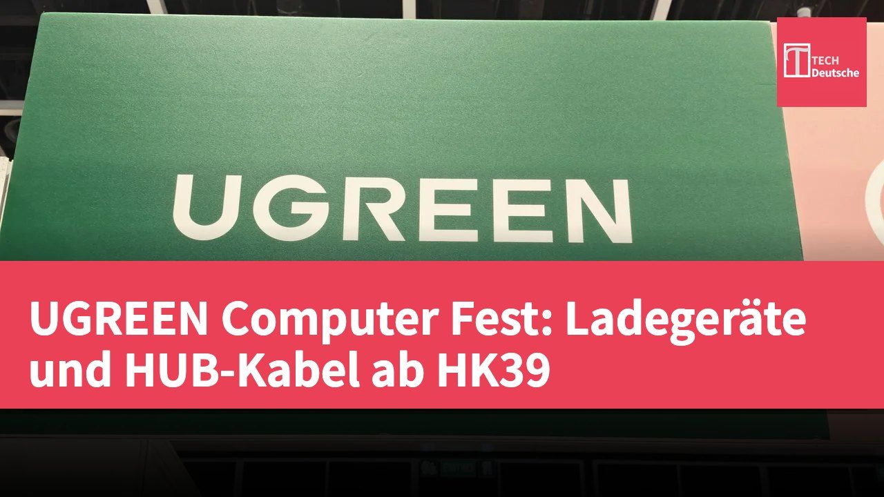 UGREEN Computer Fest: Ladegeräte und HUB-Kabel ab HK39