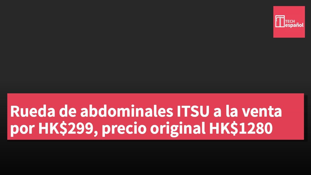 Rueda de abdominales ITSU a la venta por HK$299, precio original HK$1280
