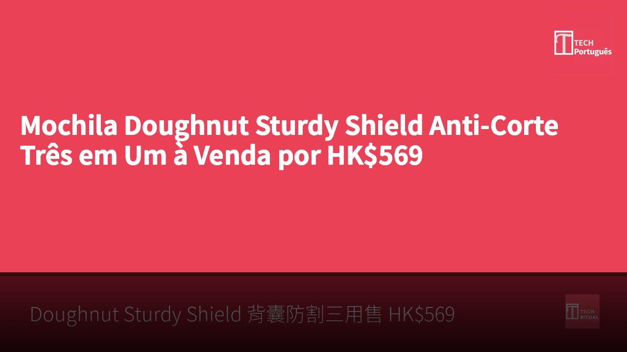 Mochila Doughnut Sturdy Shield Anti-Corte Três em Um à Venda por HK$569