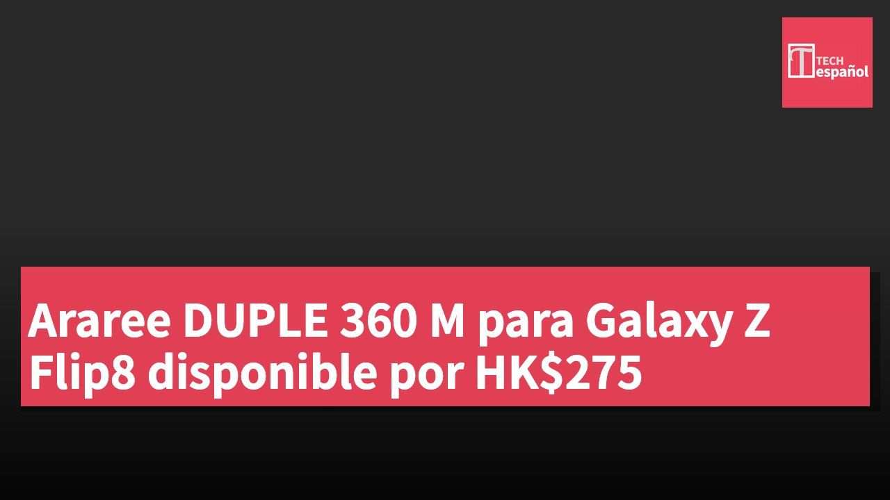 Araree DUPLE 360 M para Galaxy Z Flip8 disponible por HK$275