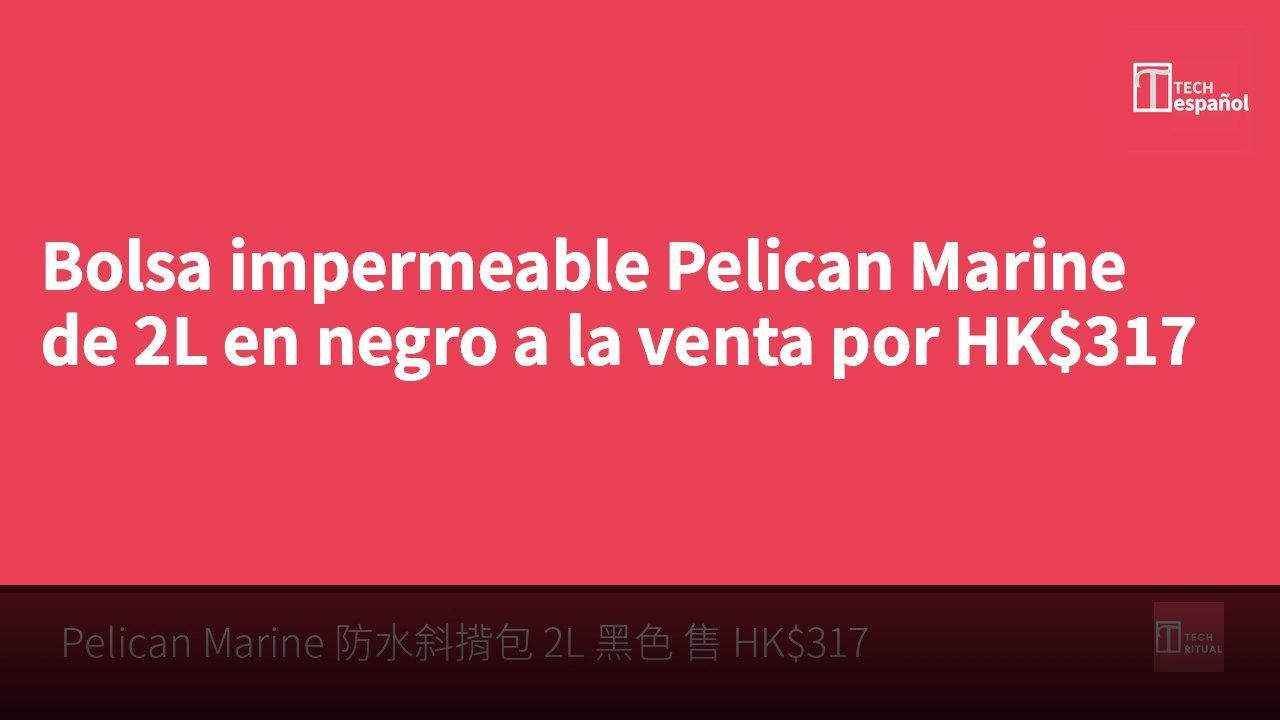 Bolsa impermeable Pelican Marine de 2L en negro a la venta por HK$317