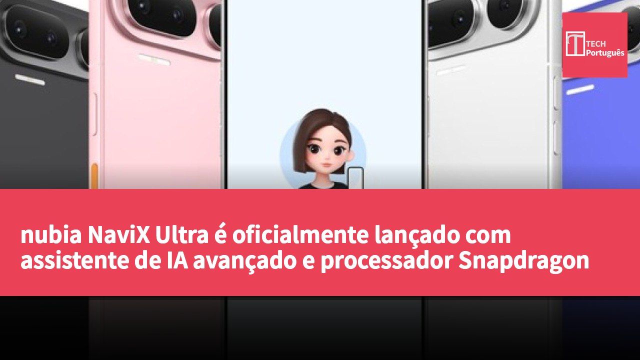 nubia NaviX Ultra é oficialmente lançado com assistente de IA avançado e processador Snapdragon 8 Elite Gen 5
