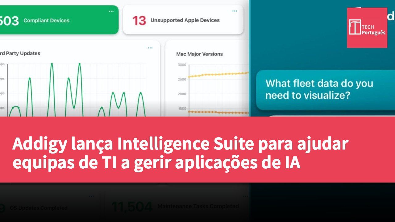 Addigy lança Intelligence Suite para ajudar equipas de TI a gerir aplicações de IA