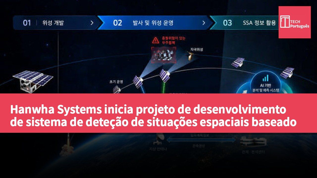 Hanwha Systems inicia projeto de desenvolvimento de sistema de deteção de situações espaciais baseado em inteligência artificial.