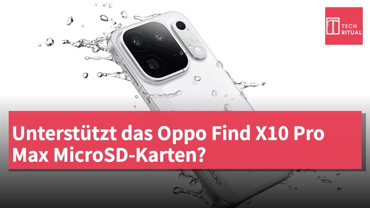 Unterstützt das Oppo Find X10 Pro Max MicroSD-Karten?