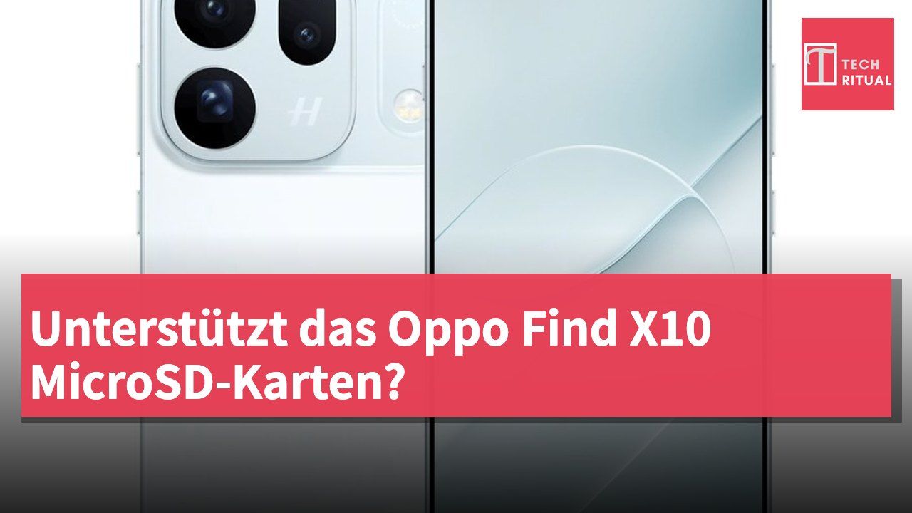 Unterstützt das Oppo Find X10 MicroSD-Karten?