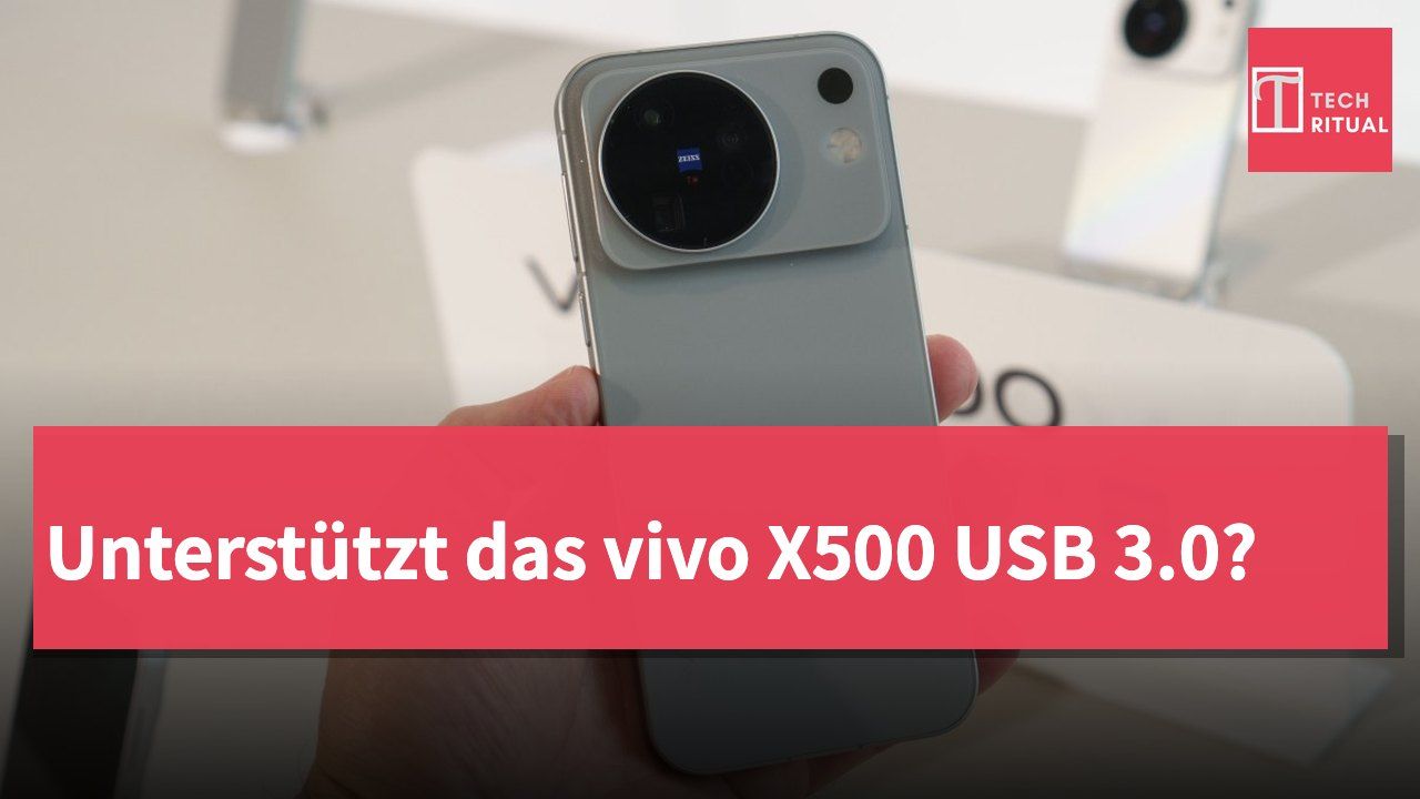 Unterstützt das vivo X500 USB 3.0?