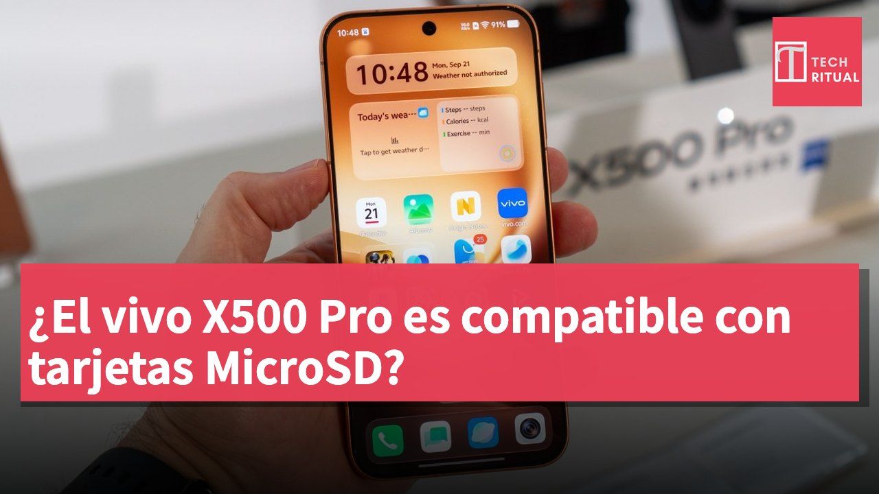 ¿El vivo X500 Pro es compatible con tarjetas MicroSD?