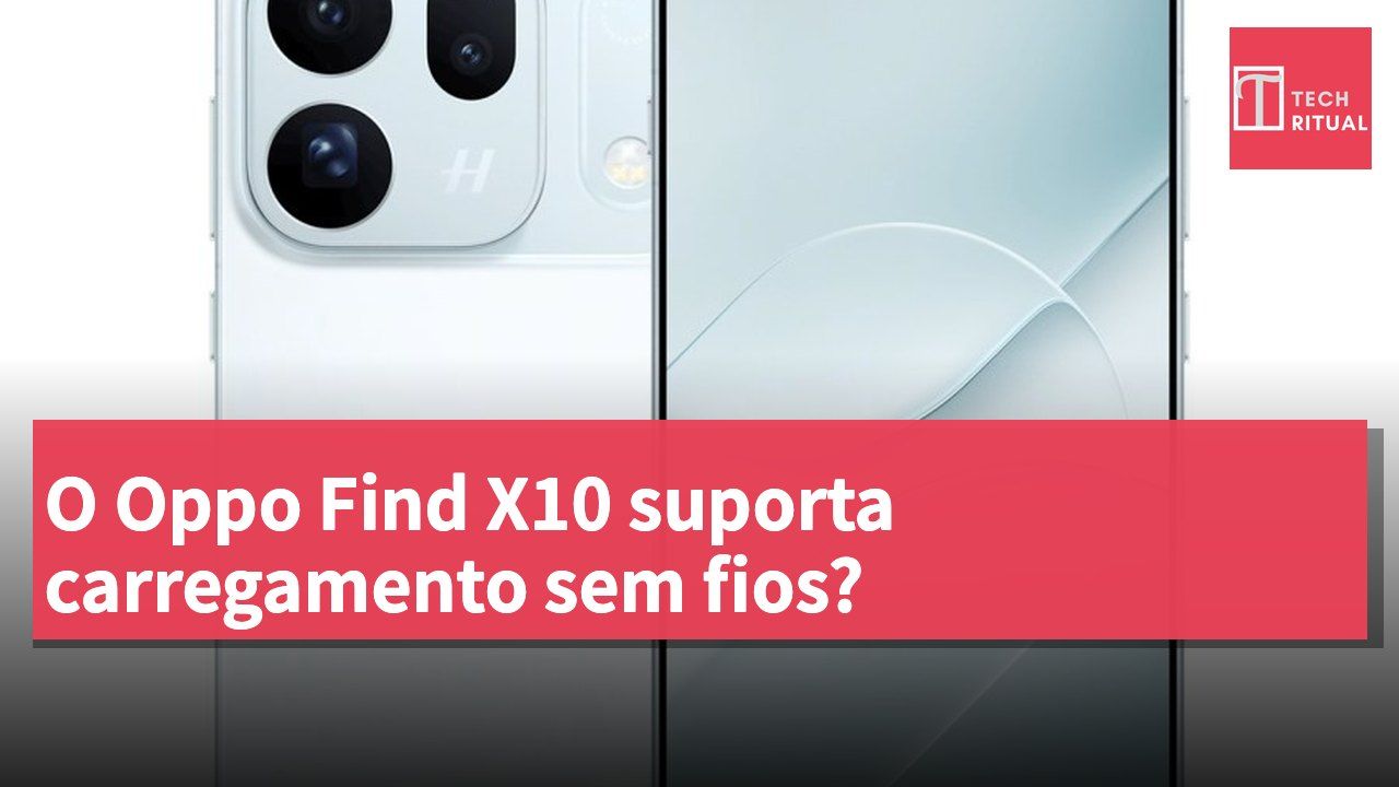O Oppo Find X10 suporta carregamento sem fios?