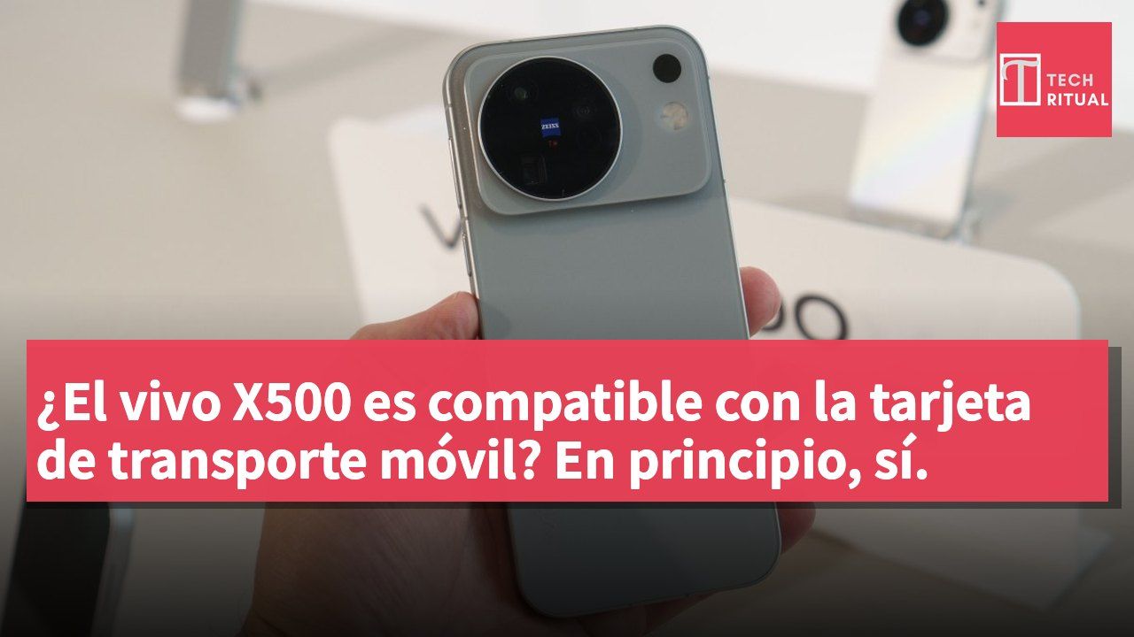 ¿El vivo X500 es compatible con la tarjeta de transporte móvil? En principio, sí.