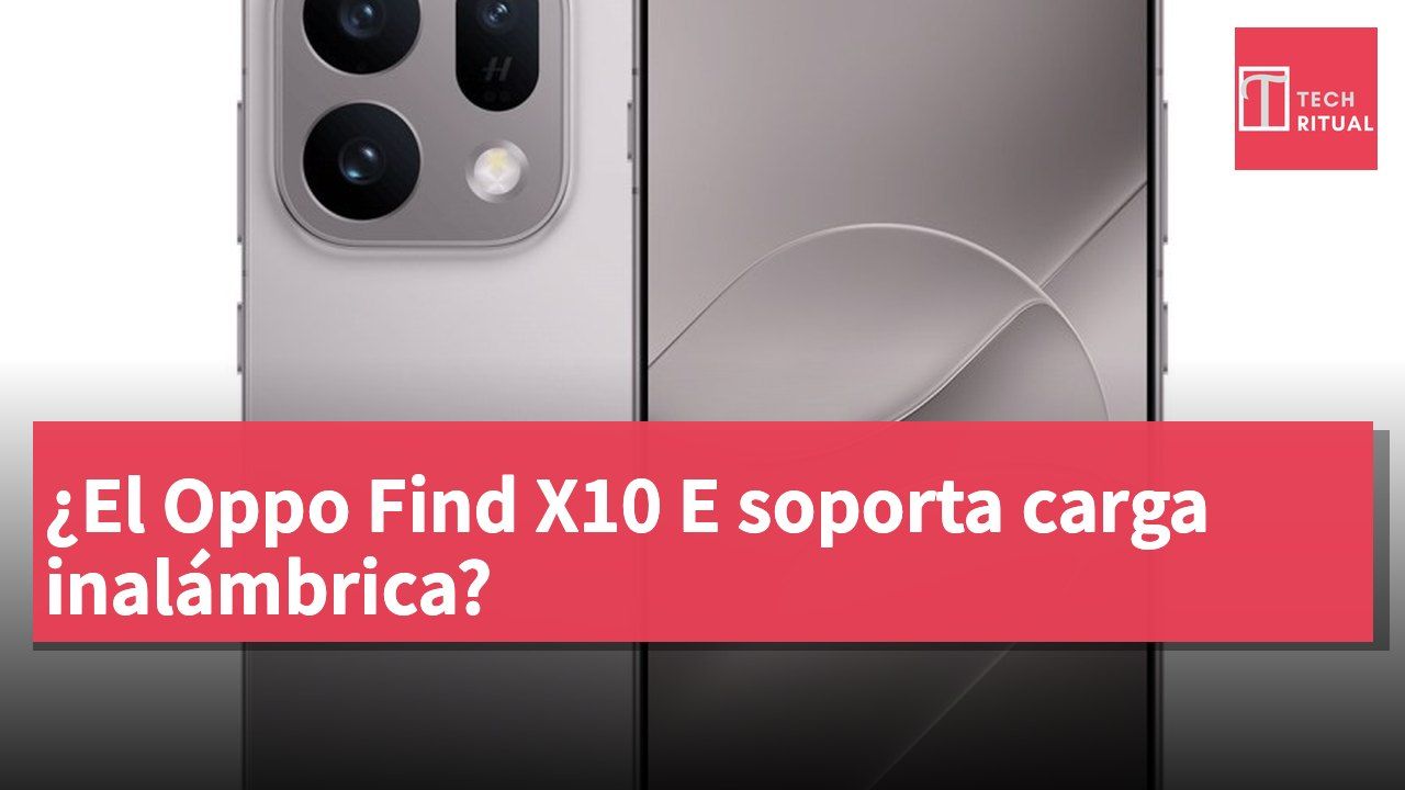 ¿El Oppo Find X10 E soporta carga inalámbrica?