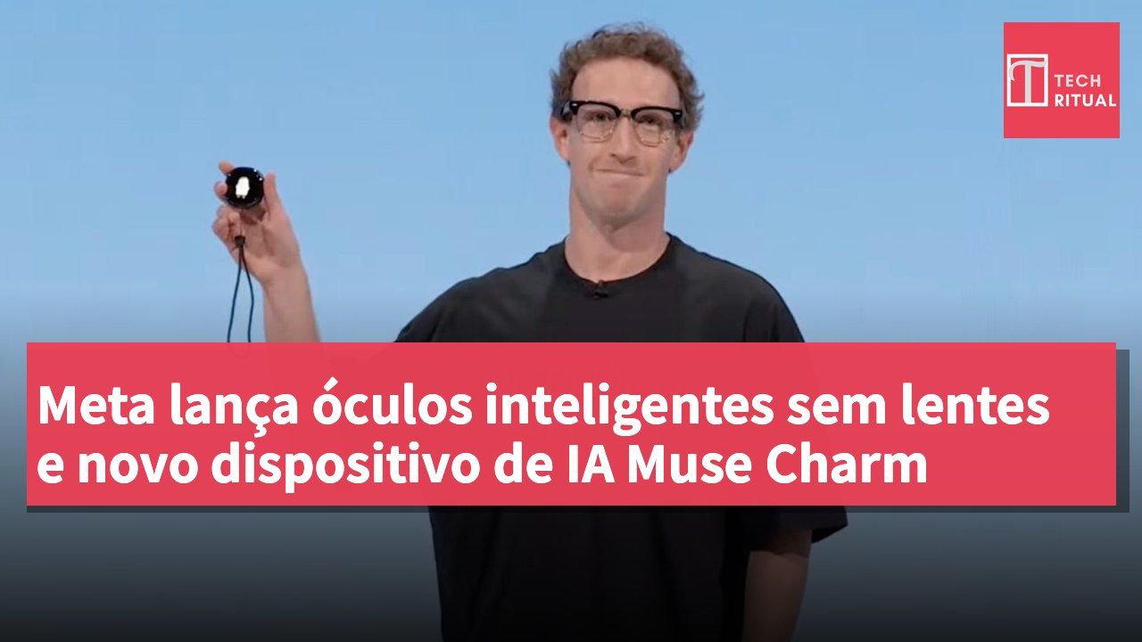 Meta lança óculos inteligentes sem lentes e novo dispositivo de IA Muse Charm