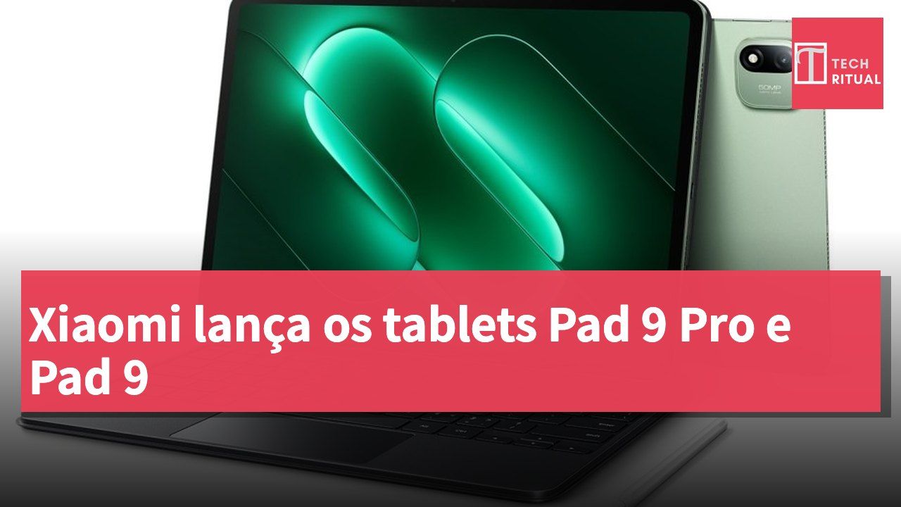 Xiaomi lança os tablets Pad 9 Pro e Pad 9