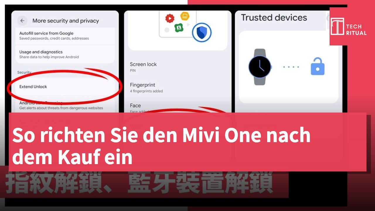 So richten Sie den Mivi One nach dem Kauf ein