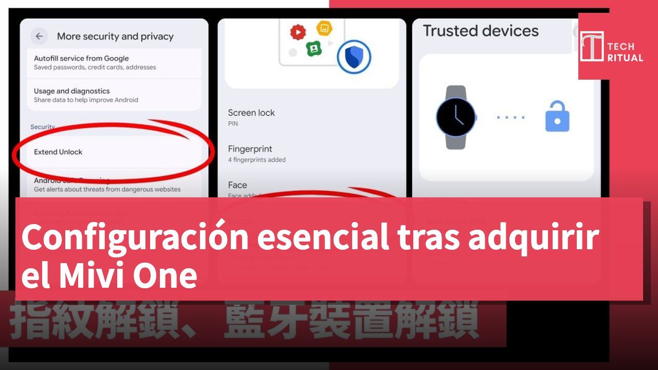 Configuración esencial tras adquirir el Mivi One