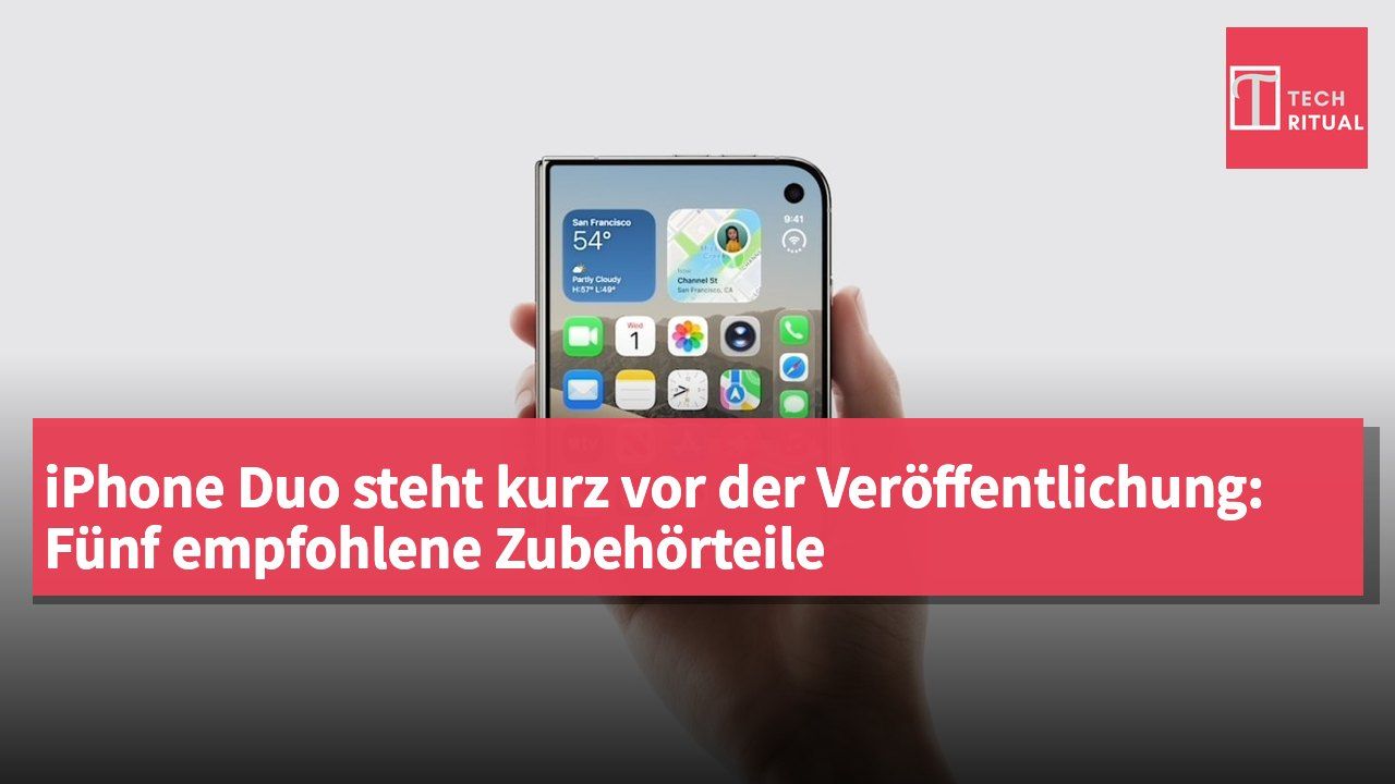 iPhone Duo steht kurz vor der Veröffentlichung: Fünf empfohlene Zubehörteile