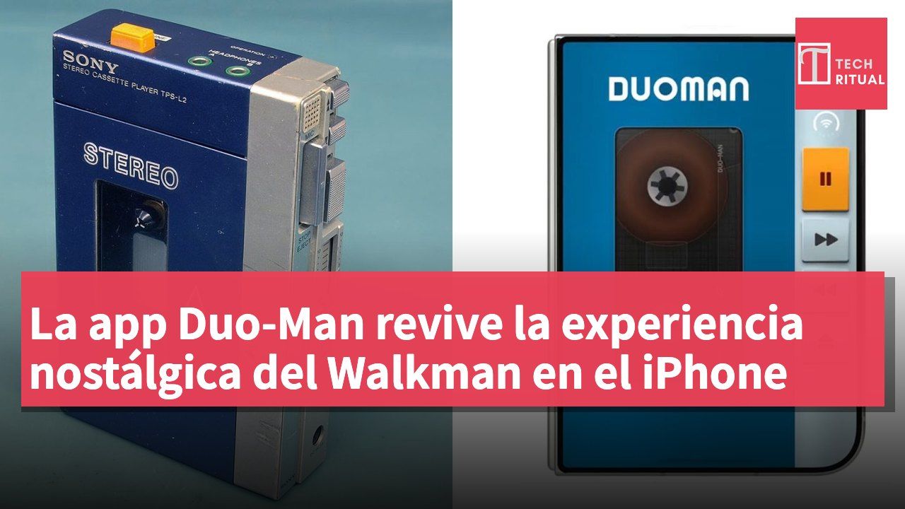 La app Duo-Man revive la experiencia nostálgica del Walkman en el iPhone