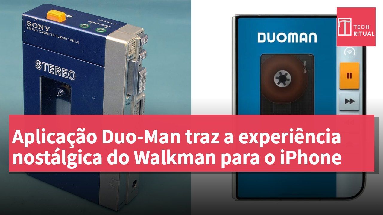 Aplicação Duo-Man traz a experiência nostálgica do Walkman para o iPhone