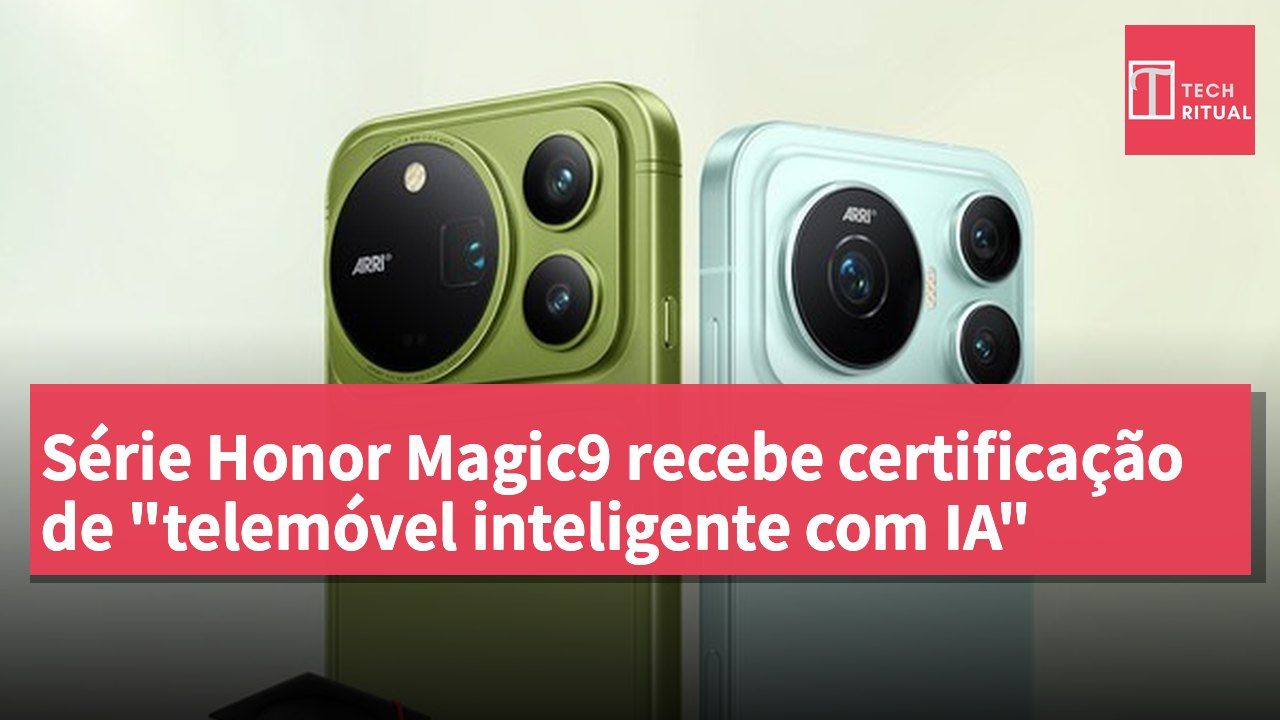 Série Honor Magic9 recebe certificação de "telemóvel inteligente com IA"
