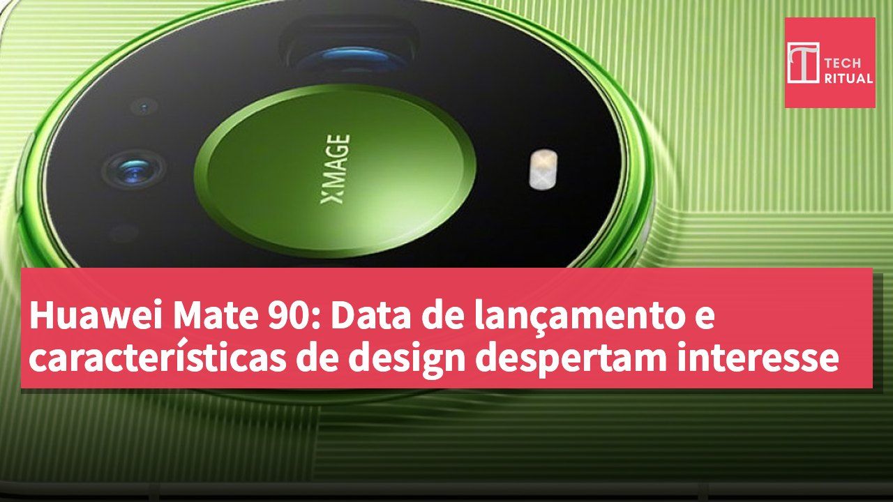 Huawei Mate 90: Data de lançamento e características de design despertam interesse