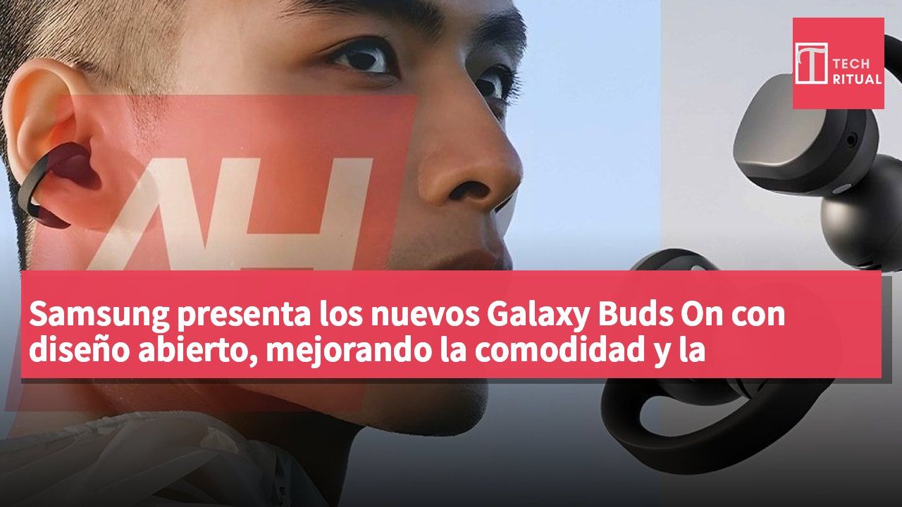 Samsung presenta los nuevos Galaxy Buds On con diseño abierto, mejorando la comodidad y la experiencia auditiva para largas sesiones.