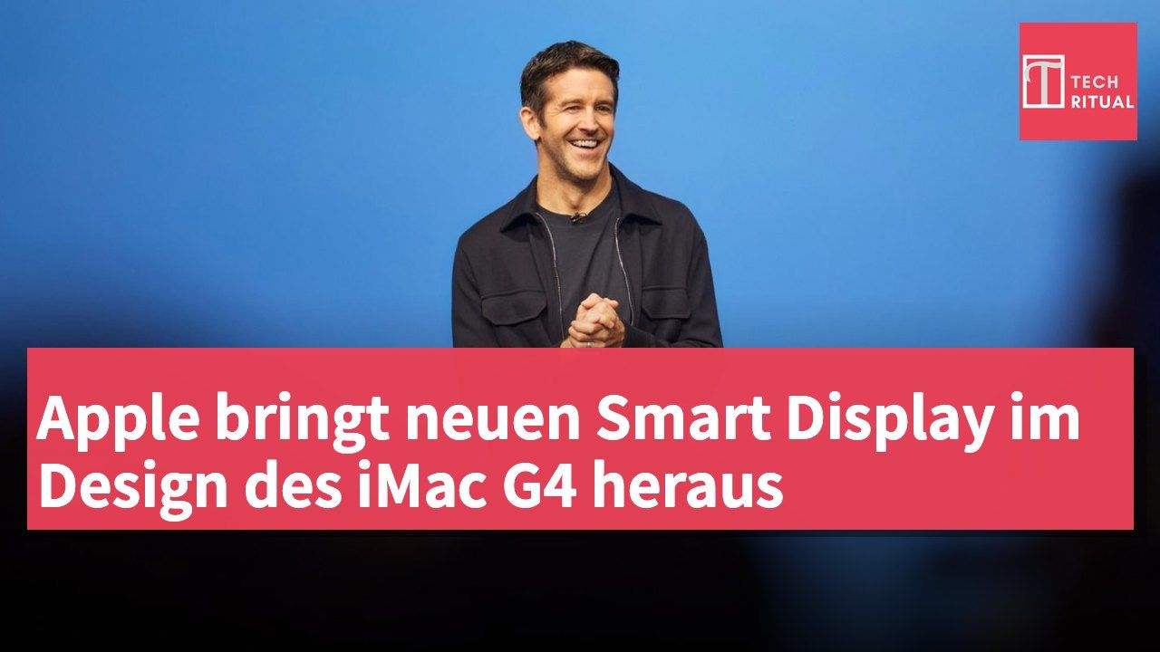 Apple bringt neuen Smart Display im Design des iMac G4 heraus