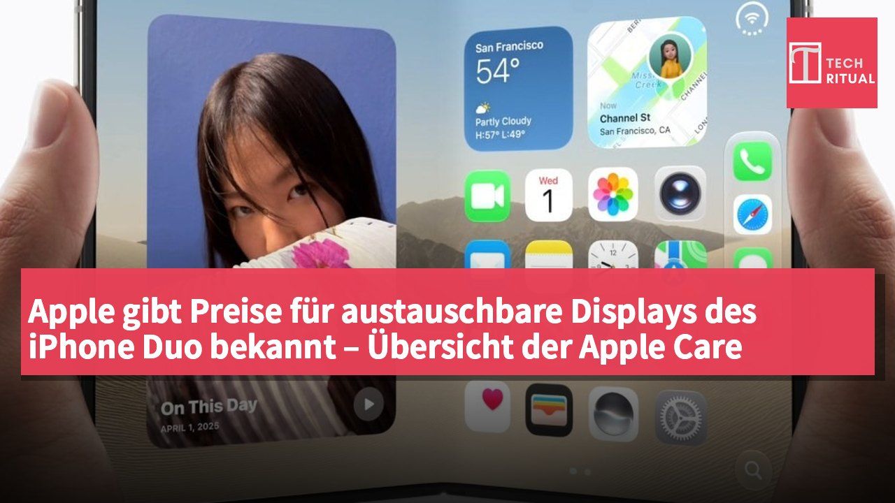 Apple gibt Preise für austauschbare Displays des iPhone Duo bekannt – Übersicht der Apple Care Optionen
