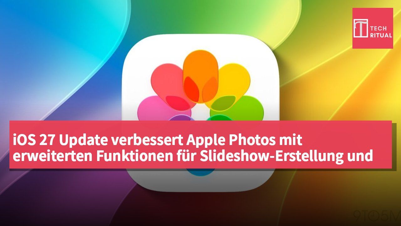 iOS 27 Update verbessert Apple Photos mit erweiterten Funktionen für Slideshow-Erstellung und iCloud-Freigabe von Alben