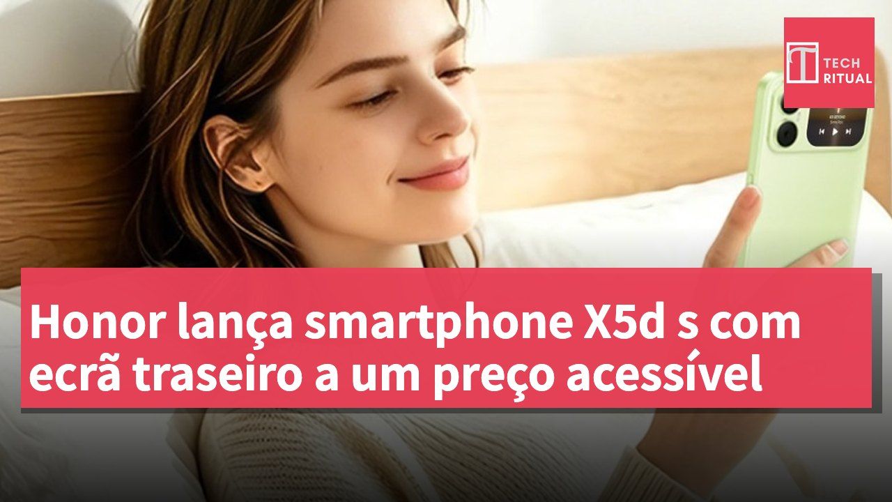 Honor lança smartphone X5d s com ecrã traseiro a um preço acessível