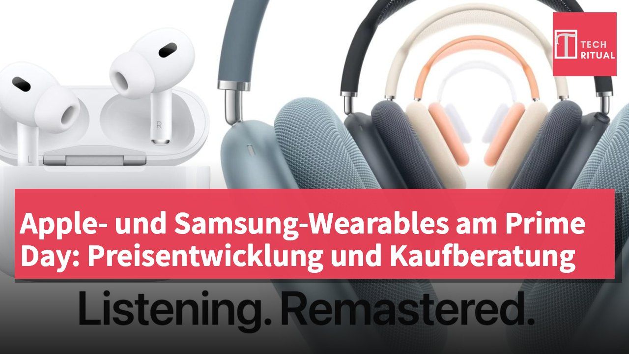 Apple- und Samsung-Wearables am Prime Day: Preisentwicklung und Kaufberatung
