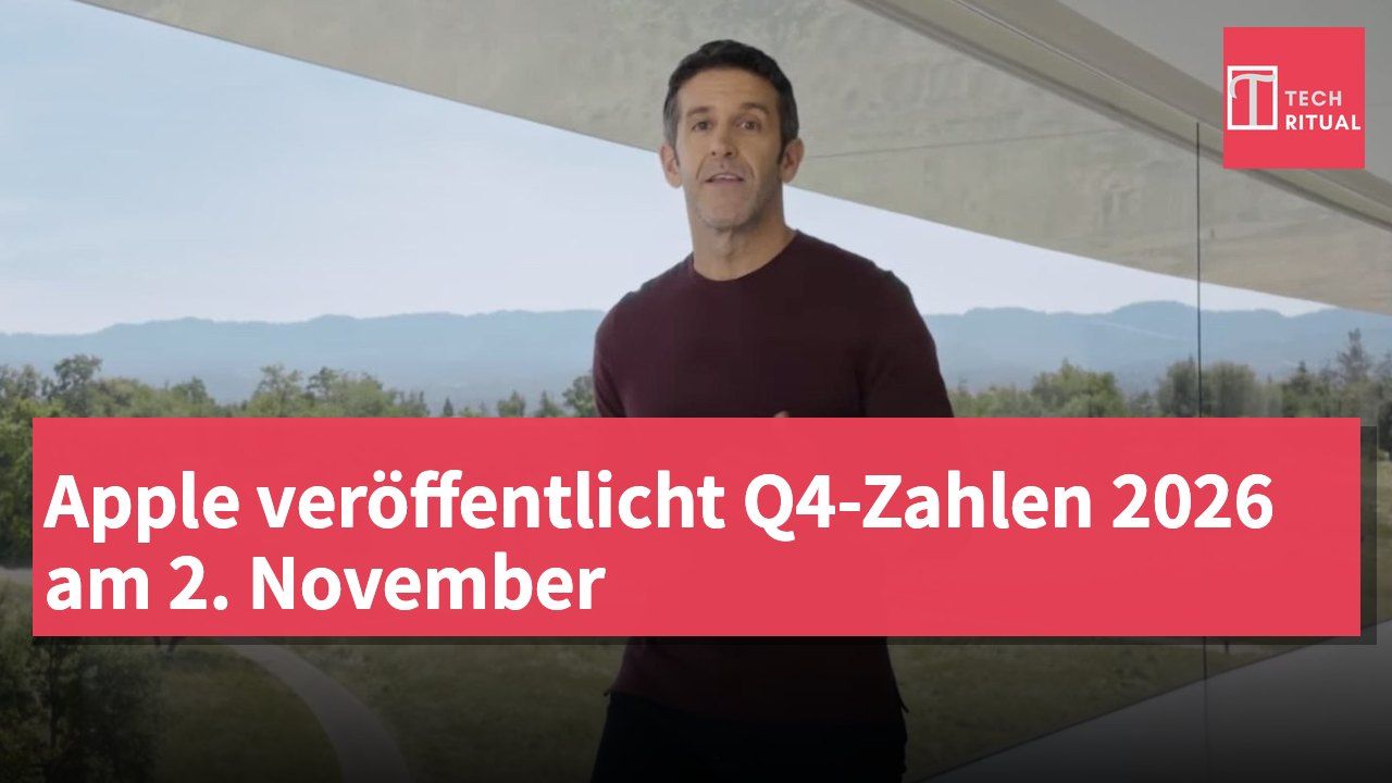 Apple veröffentlicht Q4-Zahlen 2026 am 2. November