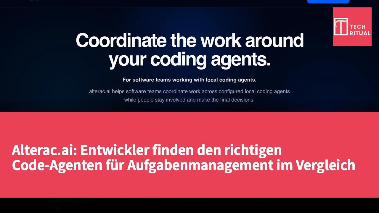 Alterac.ai: Entwickler finden den richtigen Code-Agenten für Aufgabenmanagement im Vergleich zwischen Conductor und Superset
