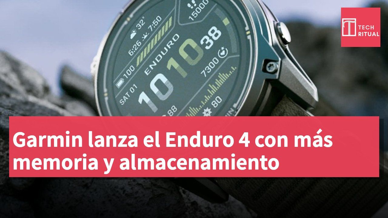 Garmin lanza el Enduro 4 con más memoria y almacenamiento
