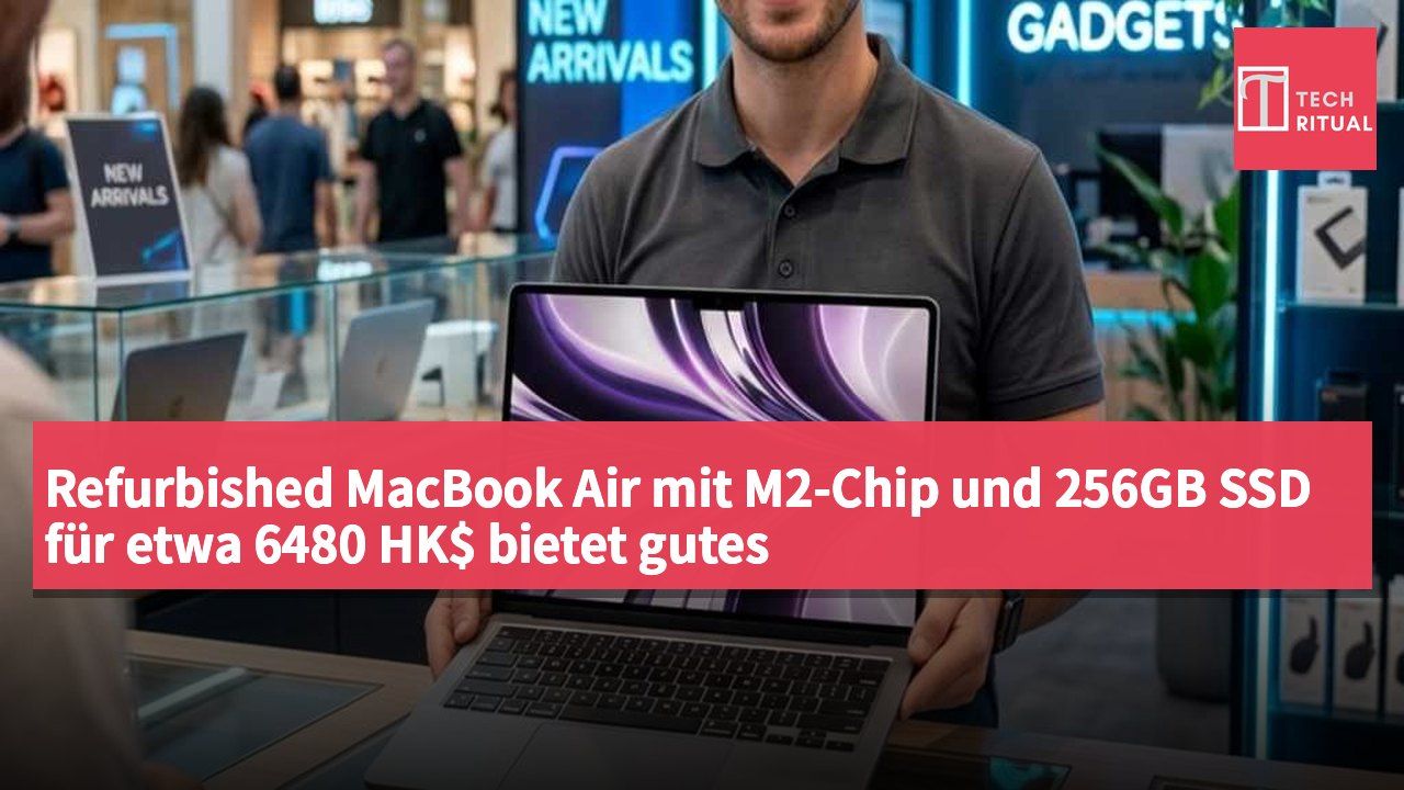 Refurbished MacBook Air mit M2-Chip und 256GB SSD für etwa 6480 HK$ bietet gutes Preis-Leistungs-Verhältnis