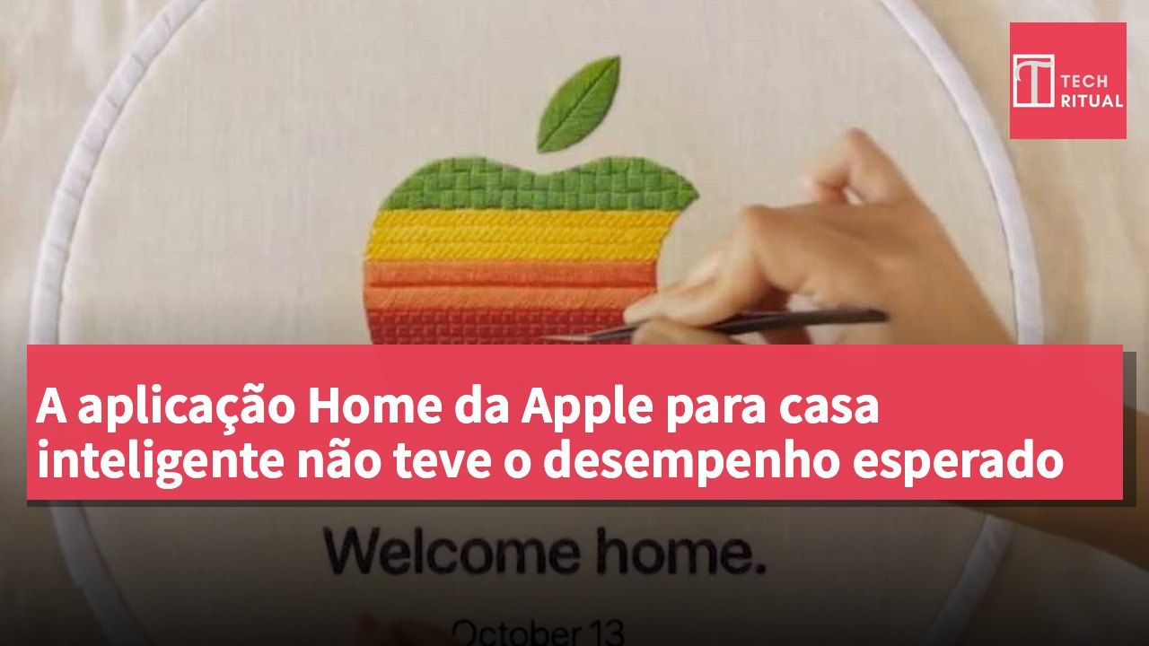 A aplicação Home da Apple para casa inteligente não teve o desempenho esperado