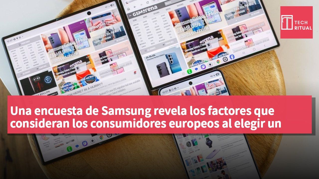 Una encuesta de Samsung revela los factores que consideran los consumidores europeos al elegir un smartphone