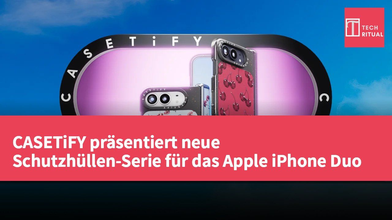CASETiFY präsentiert neue Schutzhüllen-Serie für das Apple iPhone Duo